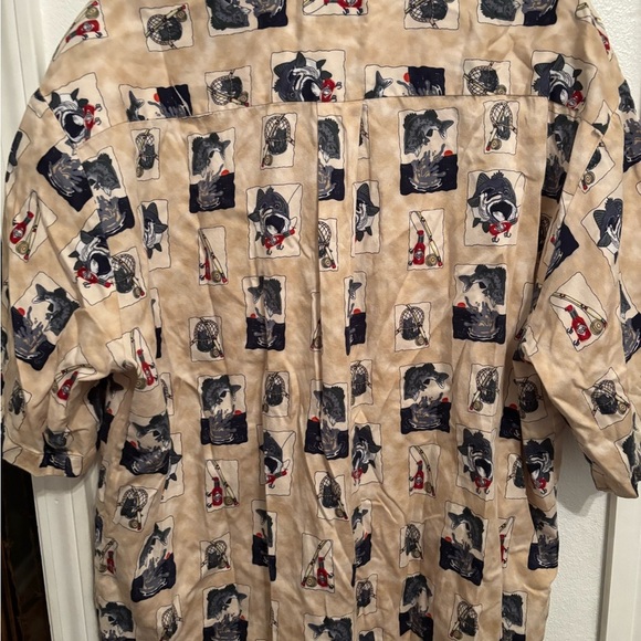 Tabasco button front fishing shirt XL - Picture 2 of 7